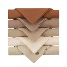 Suulapp/pesulapp/näorätik puuvillane riputusaasaga 5tk 23x23cm khaki