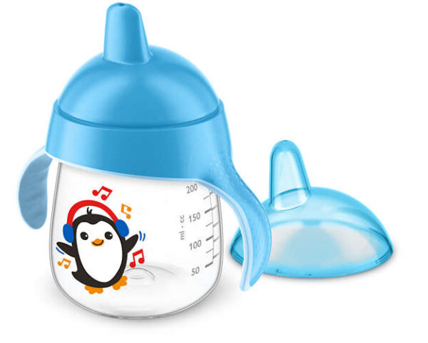 AVENT Tilaga tass pingviin 12+kuud  260ml sinine SCF753/05
