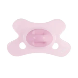 Silikoonlutt combi Natural Newborn Uni 0-6 kuud heleroosa/tumeroosa rõngata (Difrax)