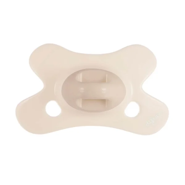 Silikoonlutt combi Natural Newborn Uni 0-6 kuud helebeez/tumebeez rõngata (Difrax)