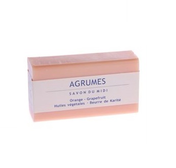 Savon Du Midi šeavõiga apelsini-greibiseep 100g