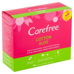 Carefree Cotton Aloe pesukaitsed 76tk