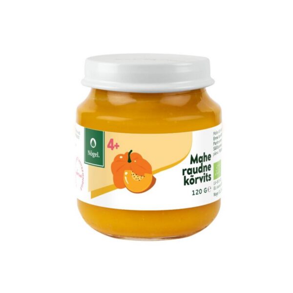 Nôgeli beebitoit mahe kõrvits lisatud rauaga 120g 4+ kuud (1purk-1,69eur)