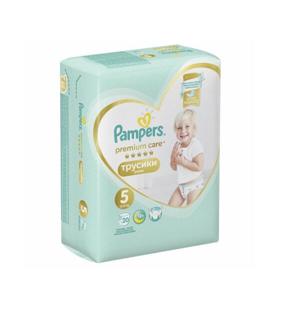 Pampers Premium Care püksmähkmed N5 CP  20tk (12-17kg)