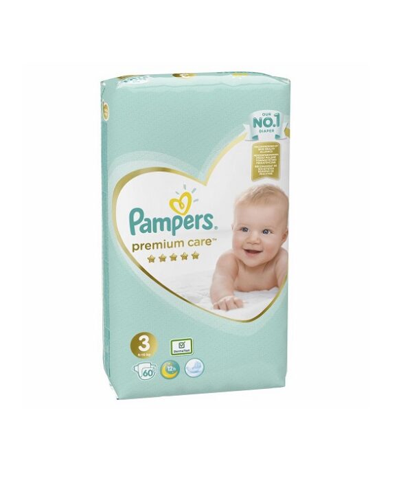 Pampers mähkmed Premium Care N3  Midi (4-9kg) 60tk