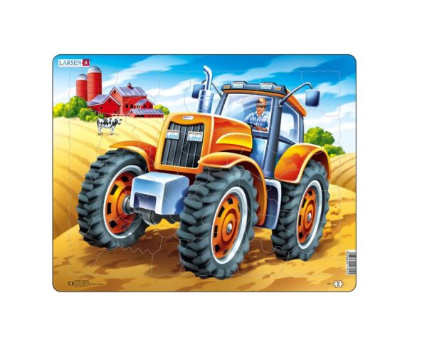 Papist puzzle 37-osaline Traktor MAXI US4 Larsen
