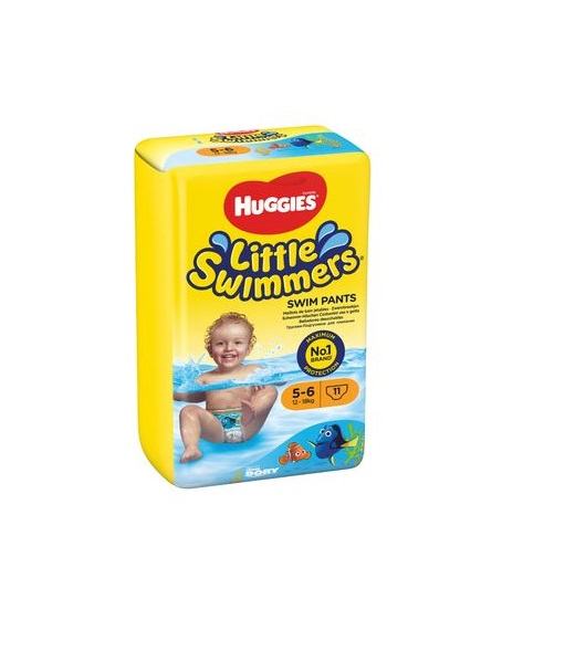 Huggies ujumismähkmed Little Swimmers M 11-18kg 11tk