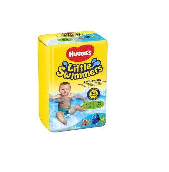 Huggies ujumismähkmed Little Swimmers S (3-4) 7-15kg 12tk