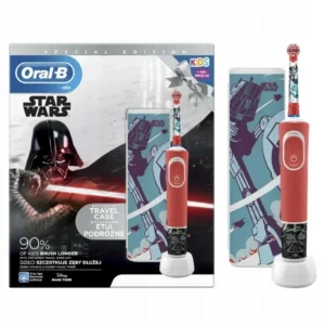 ORAL B elektriline hambahari Vitaly 100 Kids Star Wars +reisiümbris punane 1tk