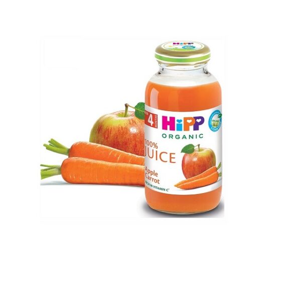 Õuna-porgandimahl ÖKO 0,2L Hipp 4.kuust+taara (1pudel 1,75+0,10eur)