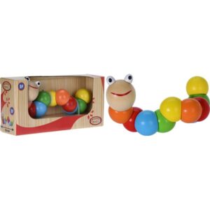 Caterpillar Wooden Toys puidust ussike 24+kuud