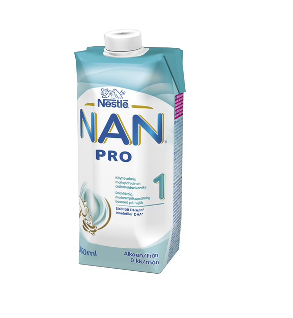 Nan Pro 1 piimajook (piimasegu) , 500 ml, alates sünnist