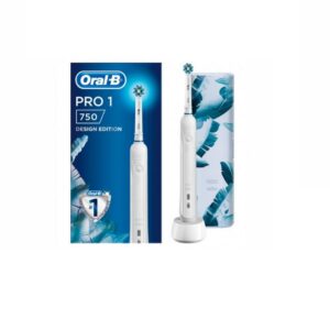 ORAL B elektriline hambahari PRO 750 CROSS ACTION+reisiümbris Valge