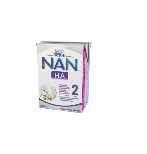 Nan HA 2 jätkupiimajook (piimasegu) 200 ml, alates 6-elukuust