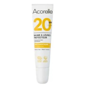 Acorelle Kaitsev huulepalsam SPF20, ökoloogiline 10ml