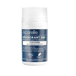 Rulldeodorant meestele bergamoti ja vetiveriga, ökoloogiline 50ml Acorelle