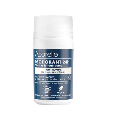 Rulldeodorant meestele bergamoti ja vetiveriga 50ml Acorelle