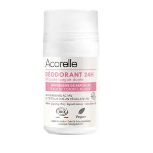 Rulldeodorant puuvillapõõsa ja maikellukesega, ökoloogiline 50ml Arcorelle