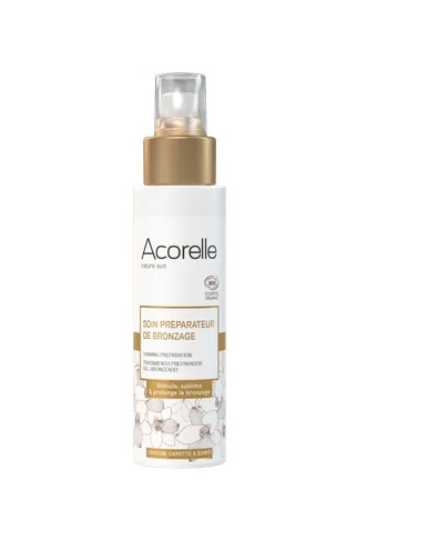 Näo ja keha päevitusõli, ökoloogiline Acorelle 100ml