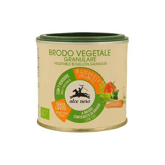 Köögiviljapuljong, ökoloogiline 120g Alce Nero