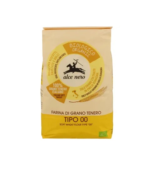 Pehme nisujahu TÜÜP 00, ökoloogiline  1kg Alze Nero