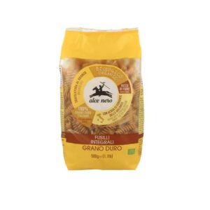 Täisteranisu makaronid FUSILLI, ökoloogilised 500g Alze Nero