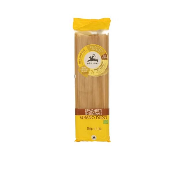 Täisteranisu makaronid SPAGHETTI, ökoloogilised 500g Alce Nero