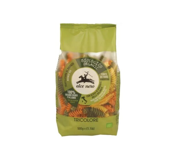 Kõvanisu makaronid FUSILLI, ökoloogilised 500g Alce Nero