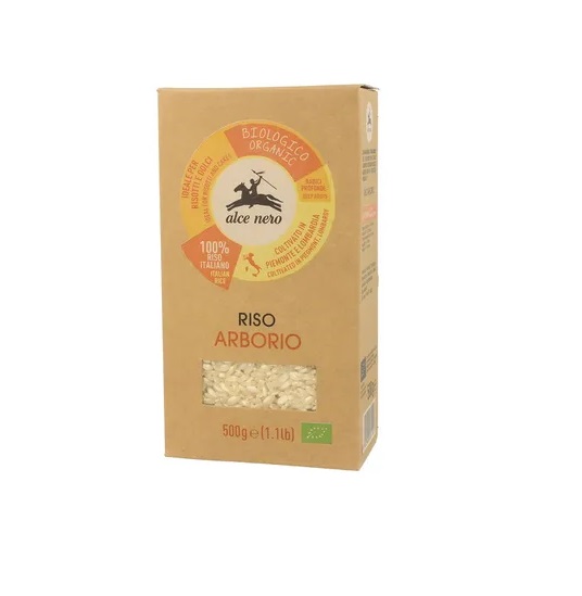 Risotoriis ARBORIO, ökoloogiline 500g Alze Nero