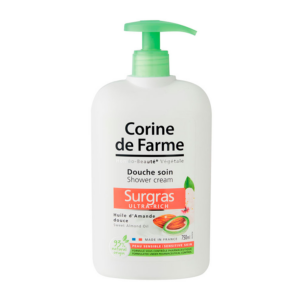 Corine de Farme Dušikreem mandel 750 ml pumbaga pudelis
