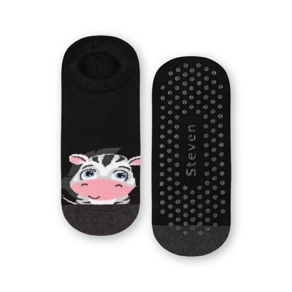 Paks froteesokk/suss ABS piduritega Steven Vali suurus!!! 29-31 ja 32-34 Must sebra