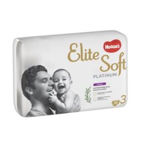 Püksmähkmed Elite Soft N3 Platinum HUGGIES  6-10kg 58tk