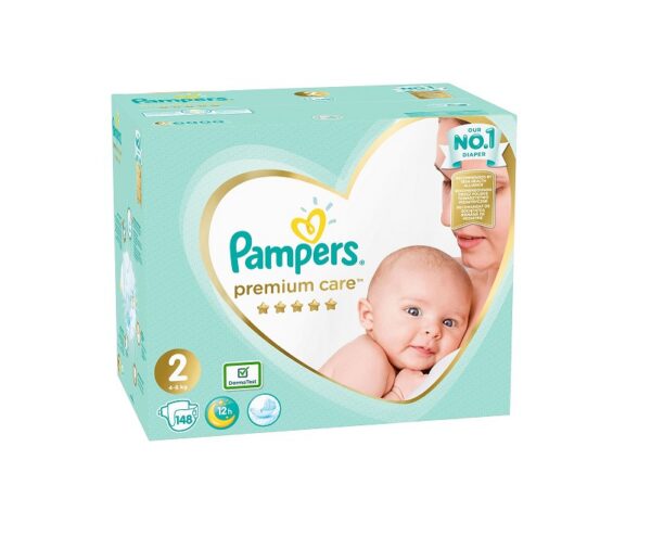 Pampers mähkmed Premium Care N2 (3-6kg) 148tk