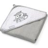 BabyOno bambusest kapuutsiga vannirätik 100x100cm, Grey – pilt 1