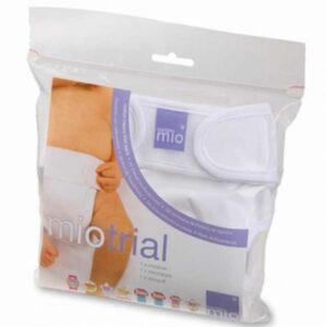 BambinoMio Miotrial Mähkmepüksid+mähe+soft kaitse Valge 5-7kg 3in1