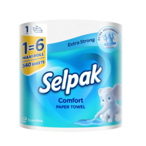 Rullpaberrätik Comfort,Extra Strong SELPAK, 2-kihiline, 540 lehte 1=6 tselluloos,1rull