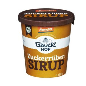 Bauckhof suhkrupeedisiirup 450g öko
