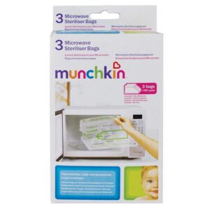 Munchkin Microwave Steriliser bag STERILISEERIMISKOTID 3TK