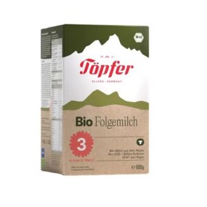 Töpfer LACTANA BIO 3 piimasegu imikutele alates 10. elukuust, ökoloogiline 600g