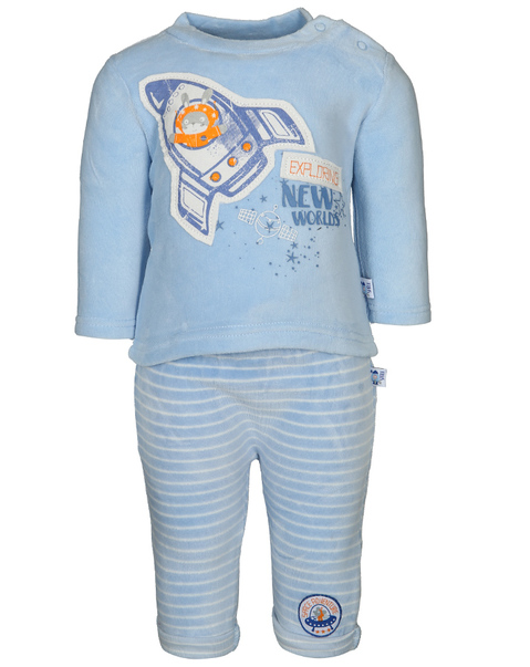 Blue Seven beebikomplekt jakk+püksid 68cm helesinine
