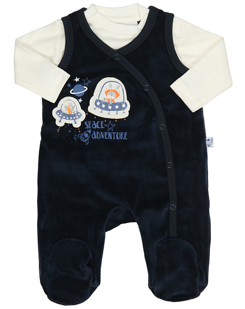 Blue Seven beebikomplekt pluus+sipukad 62cm tumesinine