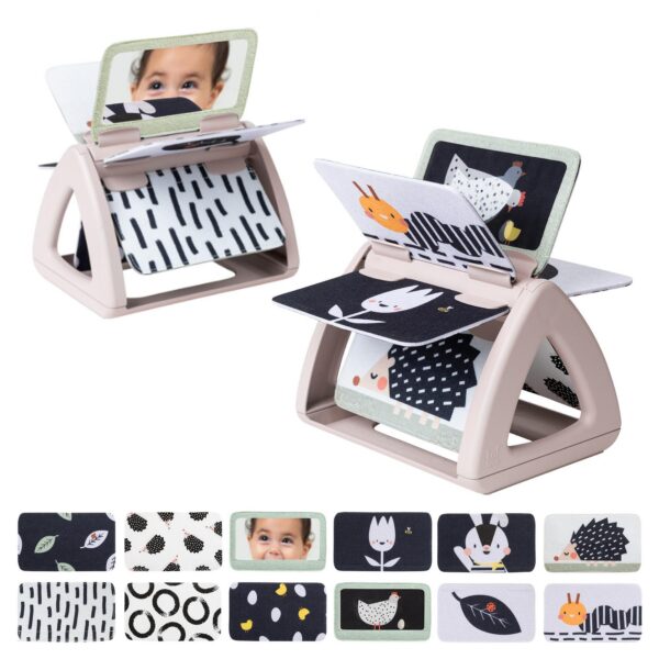 Taf Toys aktiivsuskeskus Black & White Spinning Book