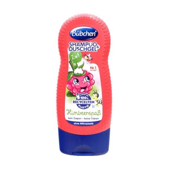 Bübchen Kids Shampoo & Shower gel 2 in 1 Raspberry Fun 230ml
