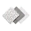 BabyOno bambusest mähkimislinad/suulapid 3tk, Gray 70x70cm Grey – pilt 2