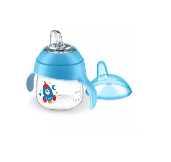 AVENT Tilaga tass pingviin 6+kuud 200ml SCF746/02 Sinine