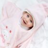 Kokkupandav magamistekk/vannilina Snugle wrap Mesilane  Baby Fehn 0-10kuud – pilt 5