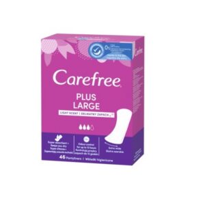 Carefree Plus Large Light Scent pesukaitsed 46tk L