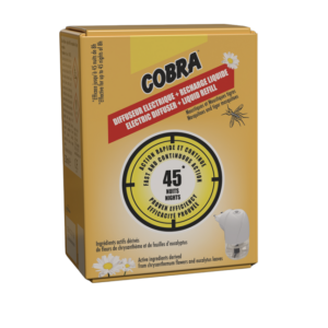 Cobra elektriline sääsetõrjeaparaat vedelik 45ööd