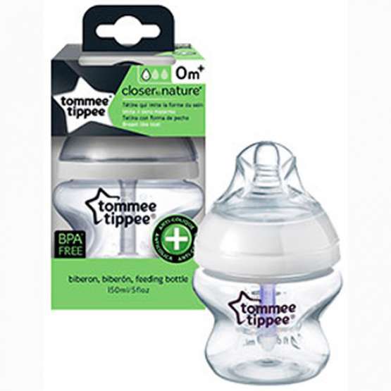 Tommee Tippee  Closer to Nature® anti-koolik lutipudel 150ml kuumatundliku toruga 42240581