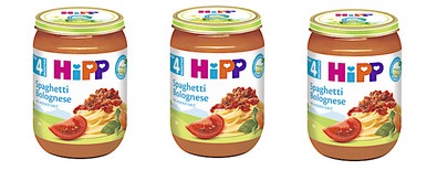 Spagetti Bolognese BIO 4.kuust Hipp 3x190g  (1tk-2,65eur)